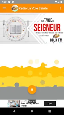 Radio La Voie Sainte android App screenshot 0